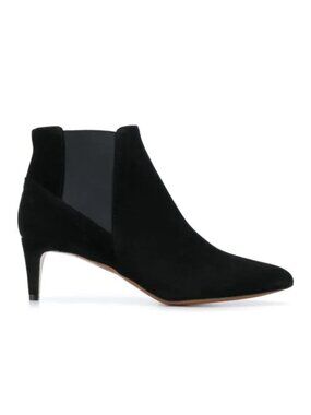 ATP Atelier "Cynara" 65mm Suede Ankle Boot in Black, size 37